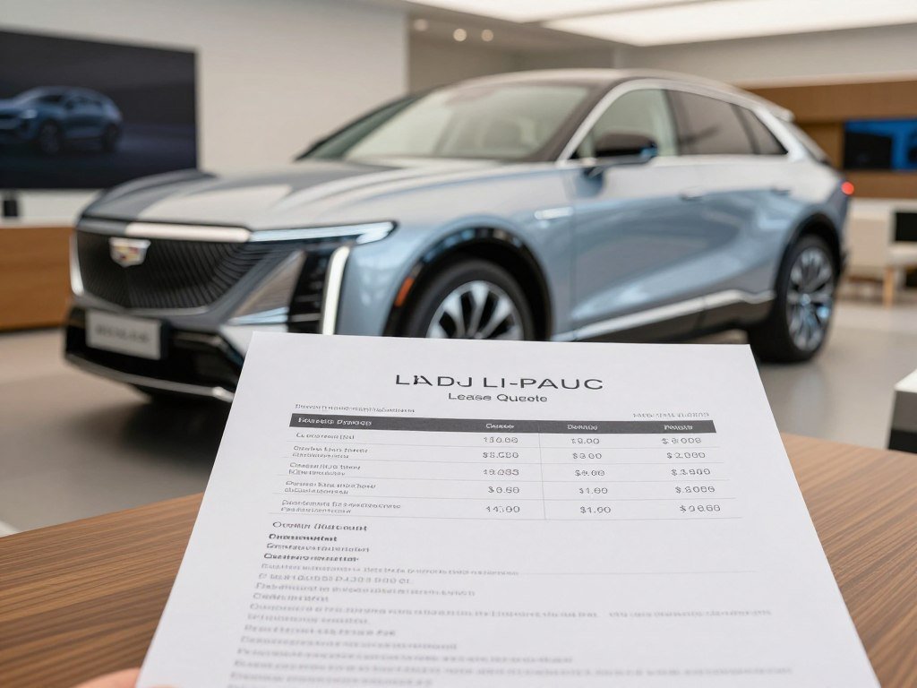 2026 LYRIQ Sport AWD lease quote lists price and term