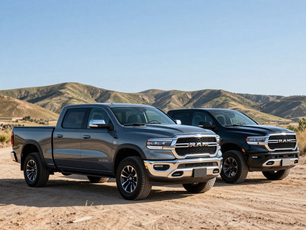 2026 Ram 1500 and Heavy Duty trucks in the Ram lineup