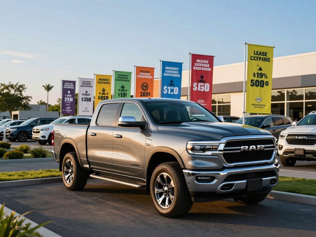 2026 Ram 1500 lease offers with advertised monthly payments