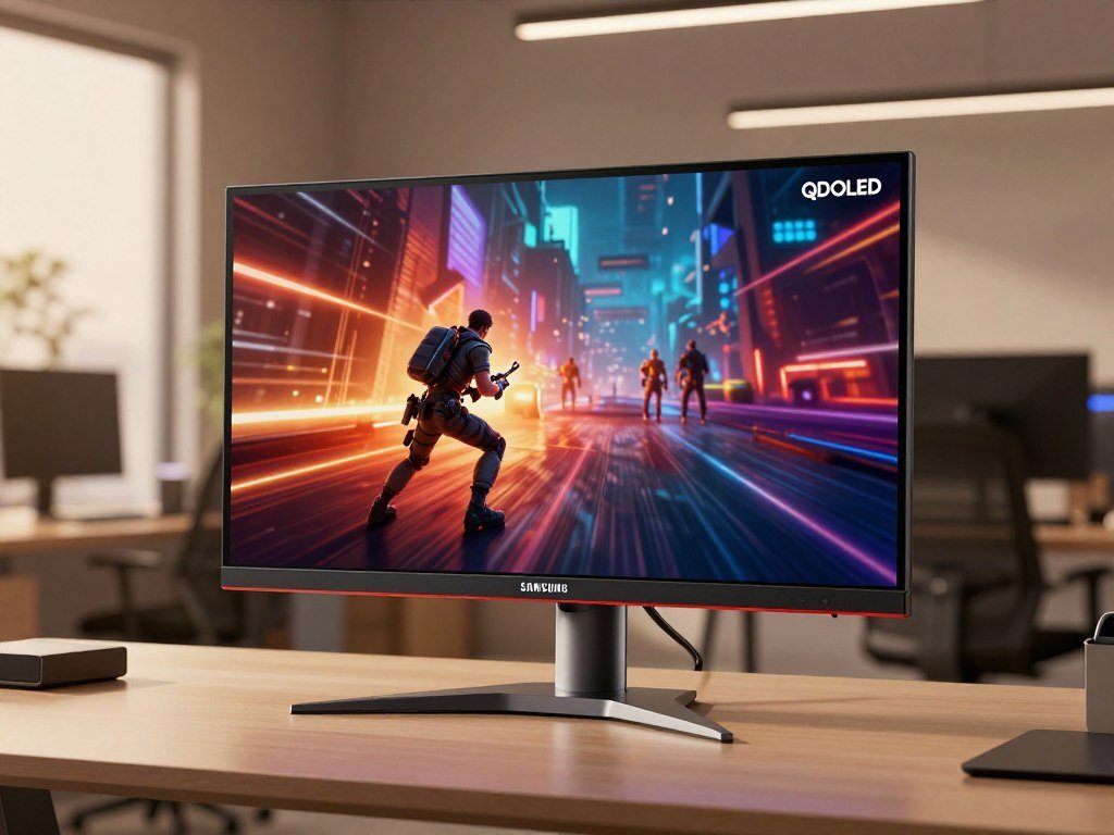 31.5-inch OLED panel with 4K resolution and 360Hz refresh