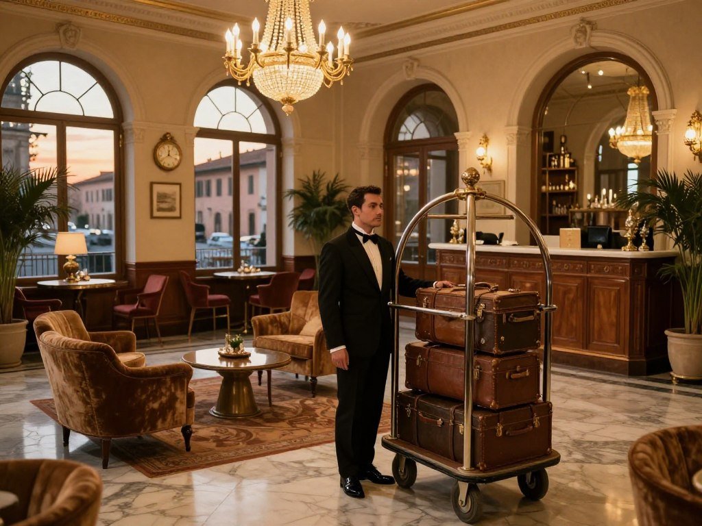 A 1920s Italian hotel setting for a period mystery A 1920s Italian hotel setting for a period mystery