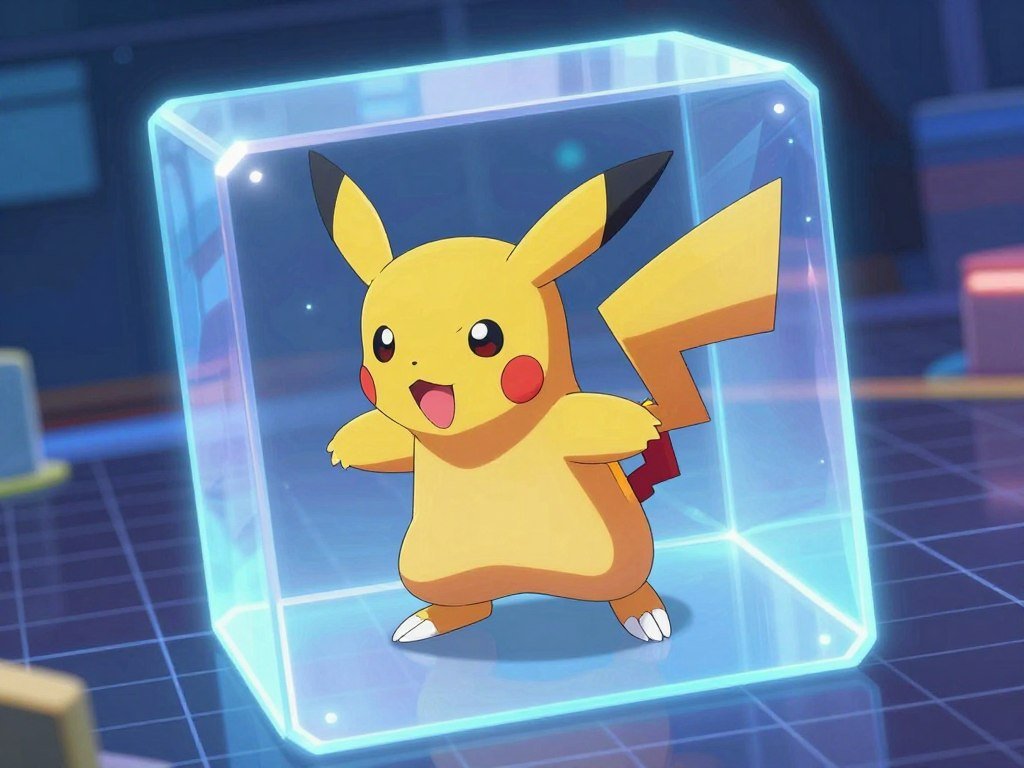 A Pokémon selected in a box before exporting save data