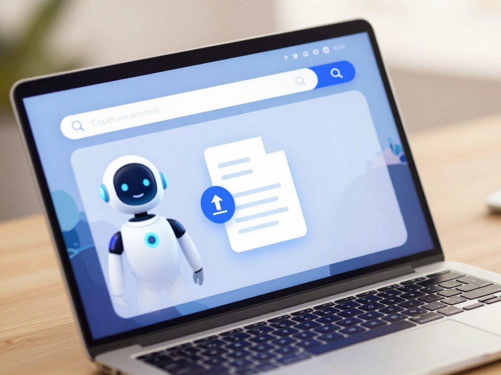 A chatbot app reading a file and using web search tools