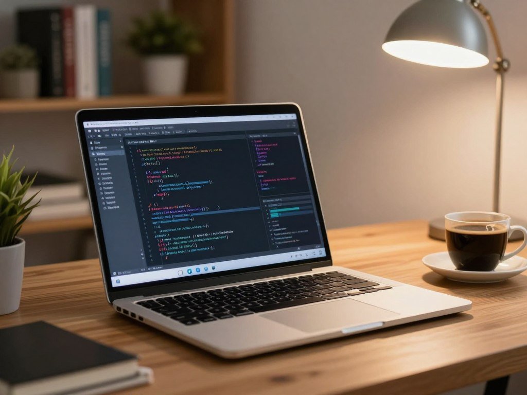 A laptop running a local model with the internet disconnected A laptop running a local model with the internet disconnected