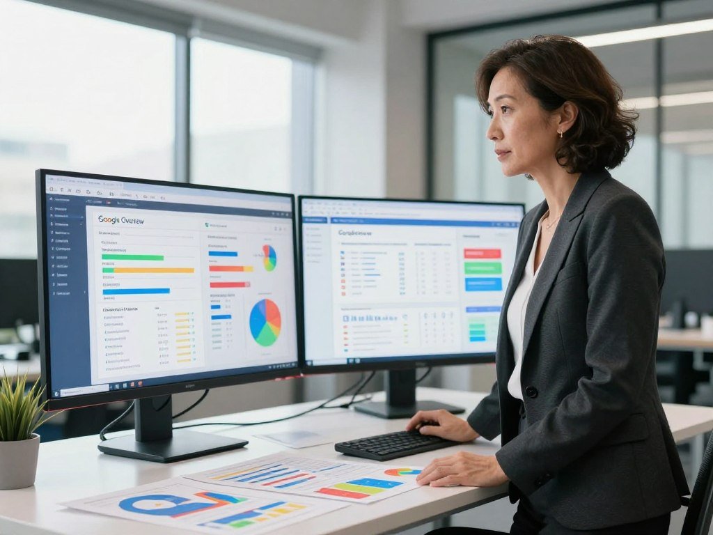 A marketer compares informational queries and Overview results A marketer compares informational queries and Overview results