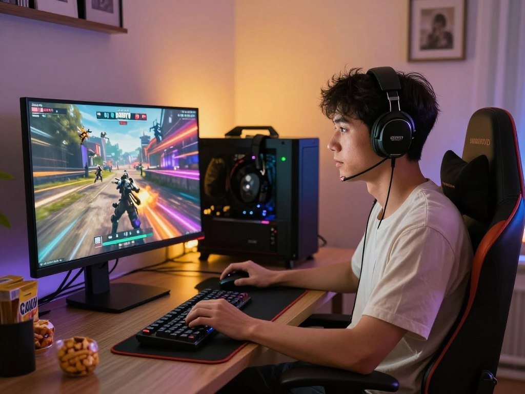 A player streams a Call of Duty title through cloud gaming A player streams a Call of Duty title through cloud gaming