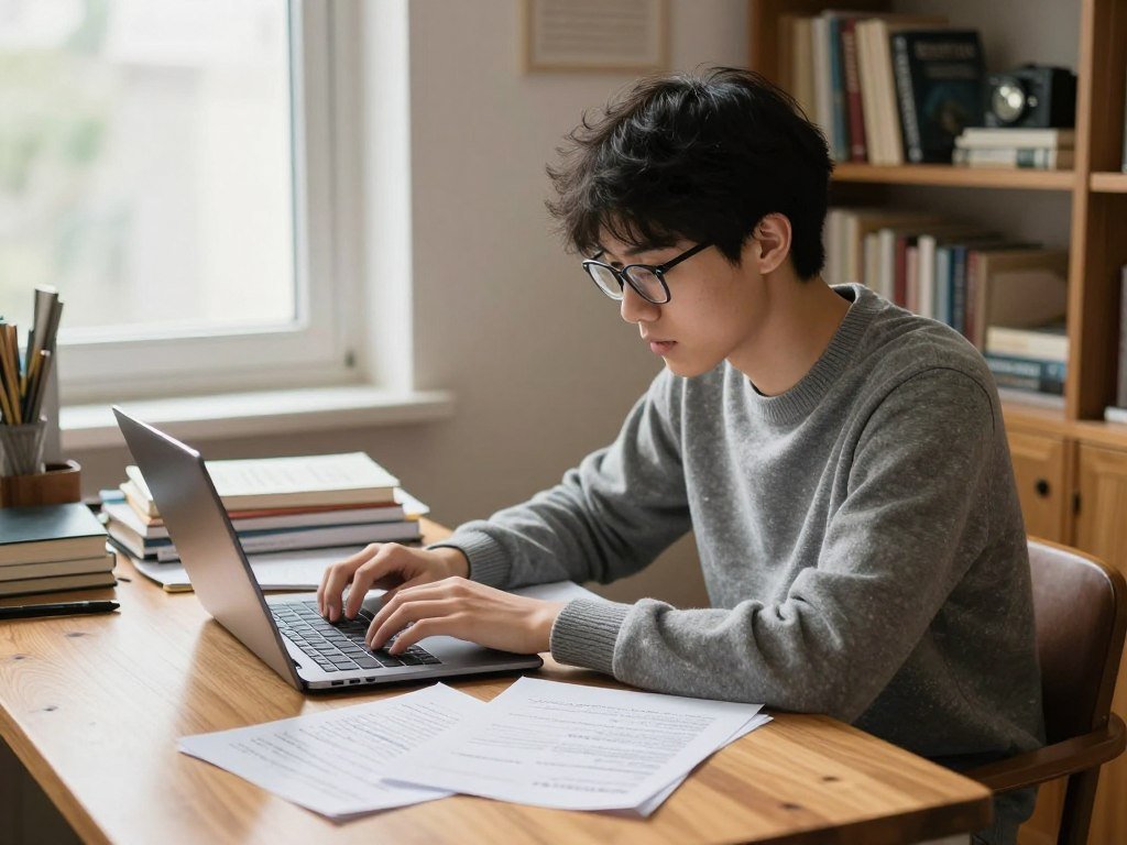 A student uses Claude prompts to revise a research paper A student uses Claude prompts to revise a research paper
