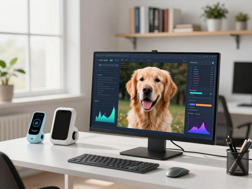 A trained image model sorting a picture of a dog A trained image model sorting a picture of a dog