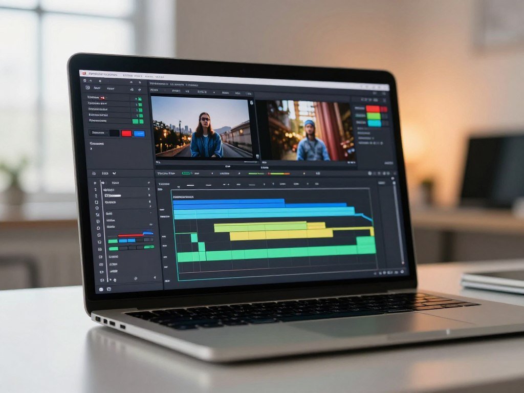 ACDSee Luxea video editor with labeled timeline controls ACDSee Luxea video editor with labeled timeline controls