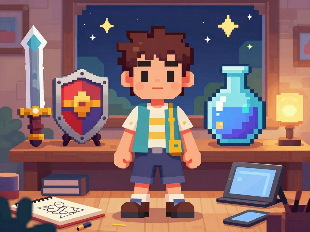 AI Pixel Art Generator for Game Assets