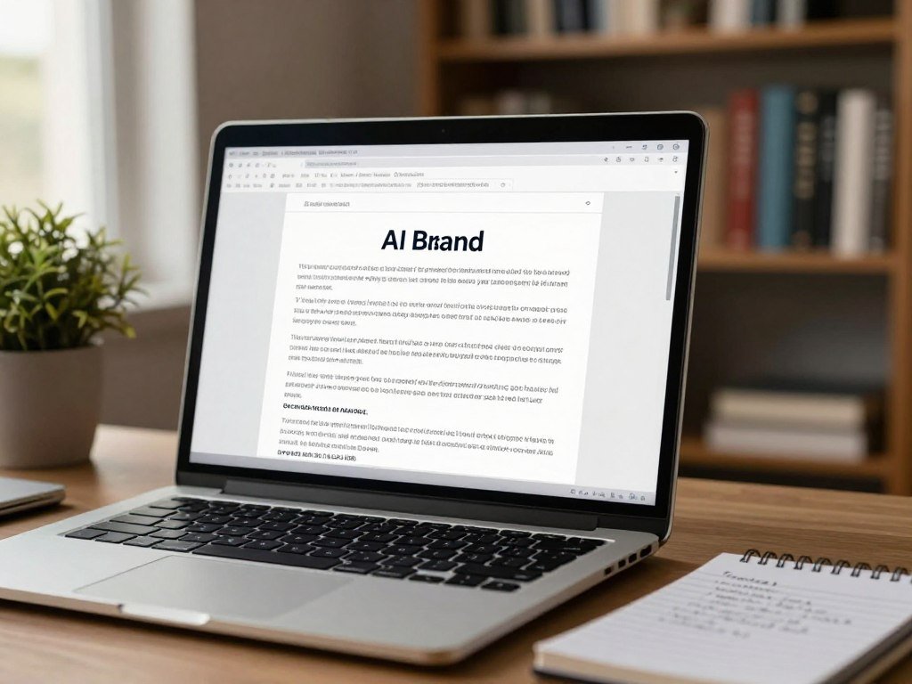 AI answer showing a brand name and a source citation
