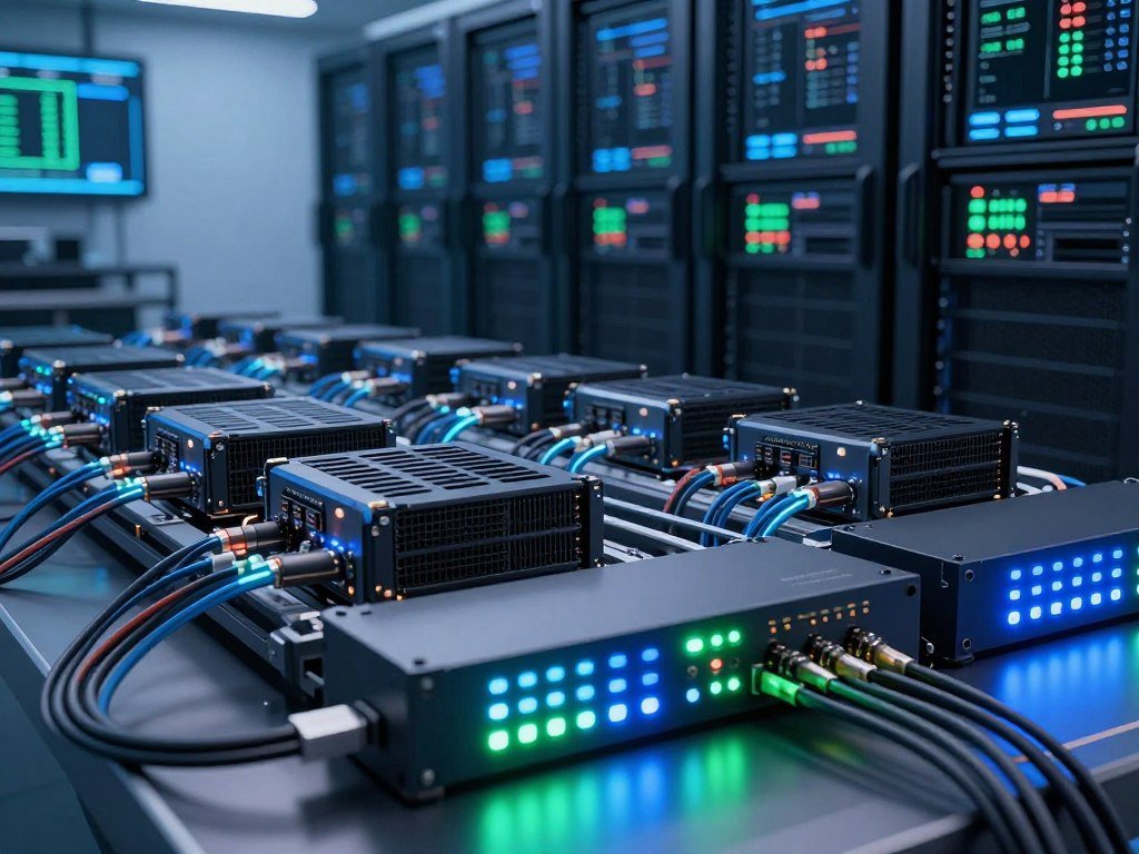 AI data center switches connecting GPU systems at high speed AI data center switches connecting GPU systems at high speed