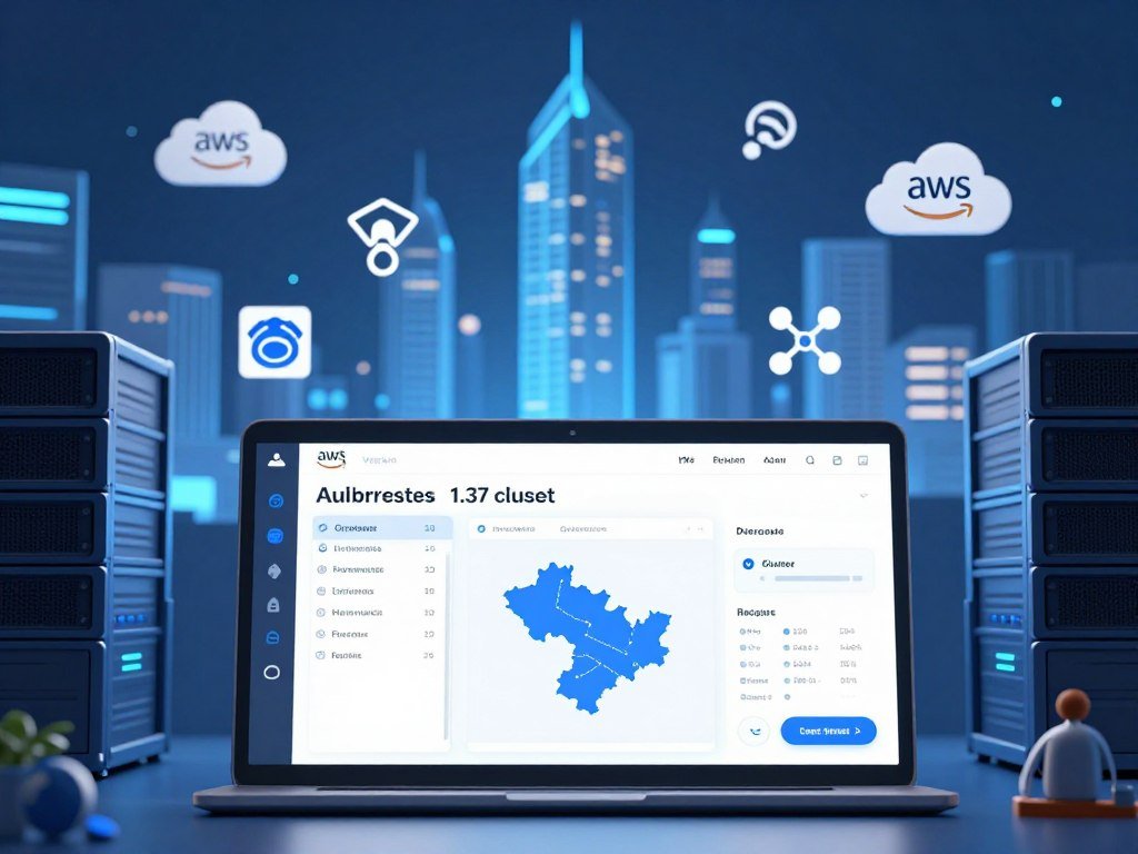 AWS Region details for a Kubernetes 1.37 cluster upgrade