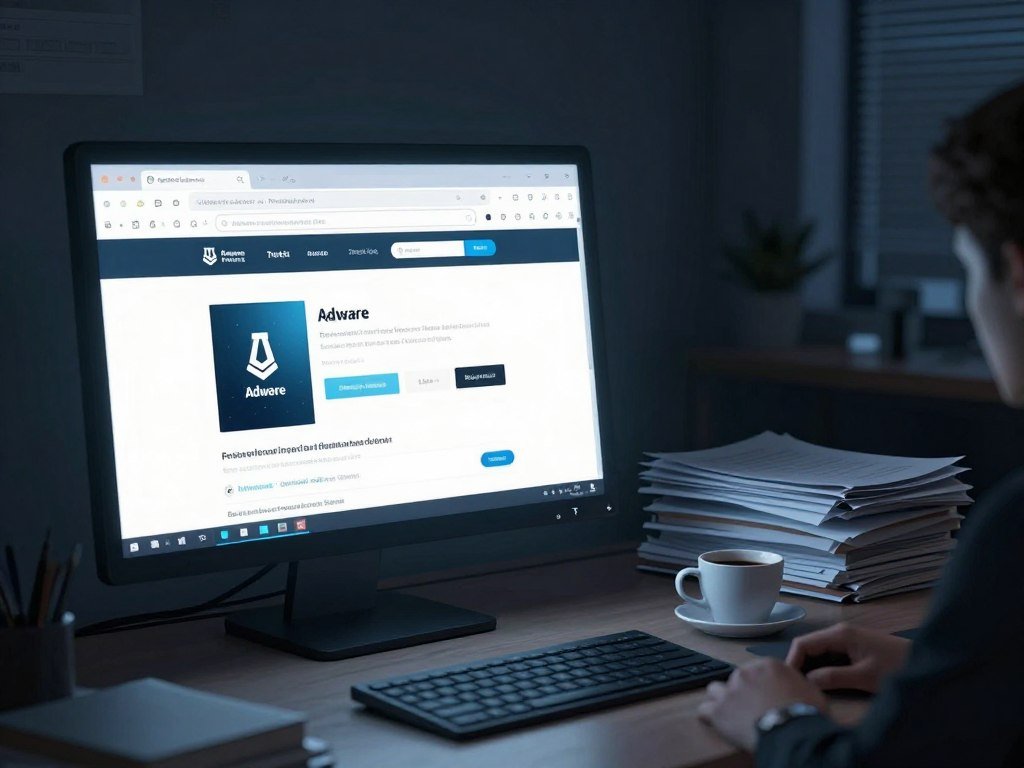 Adware redirects a browser toward an unfamiliar website Adware redirects a browser toward an unfamiliar website