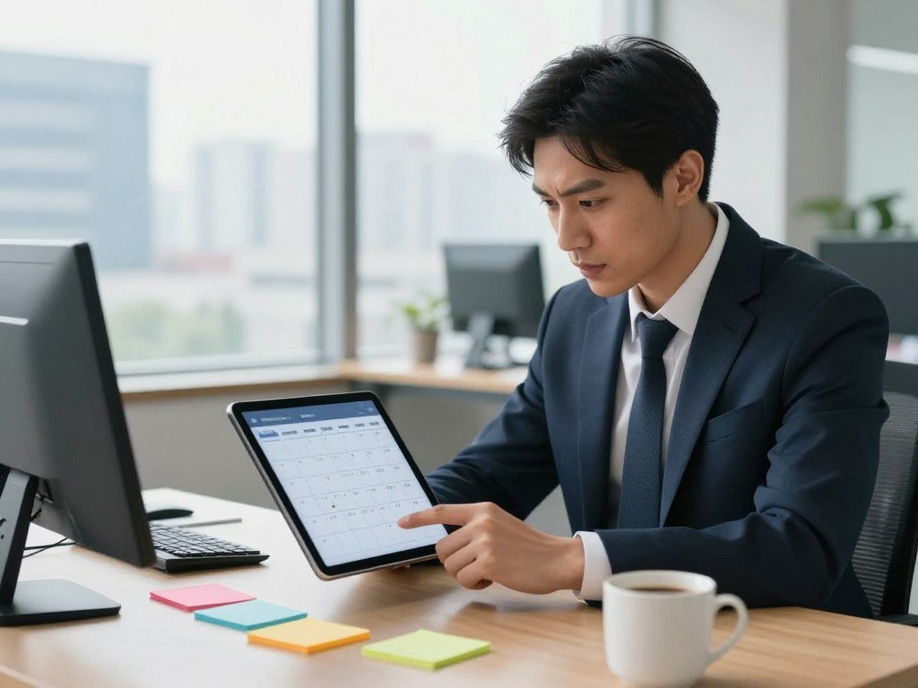 Agent checks a calendar and uses feedback to plan