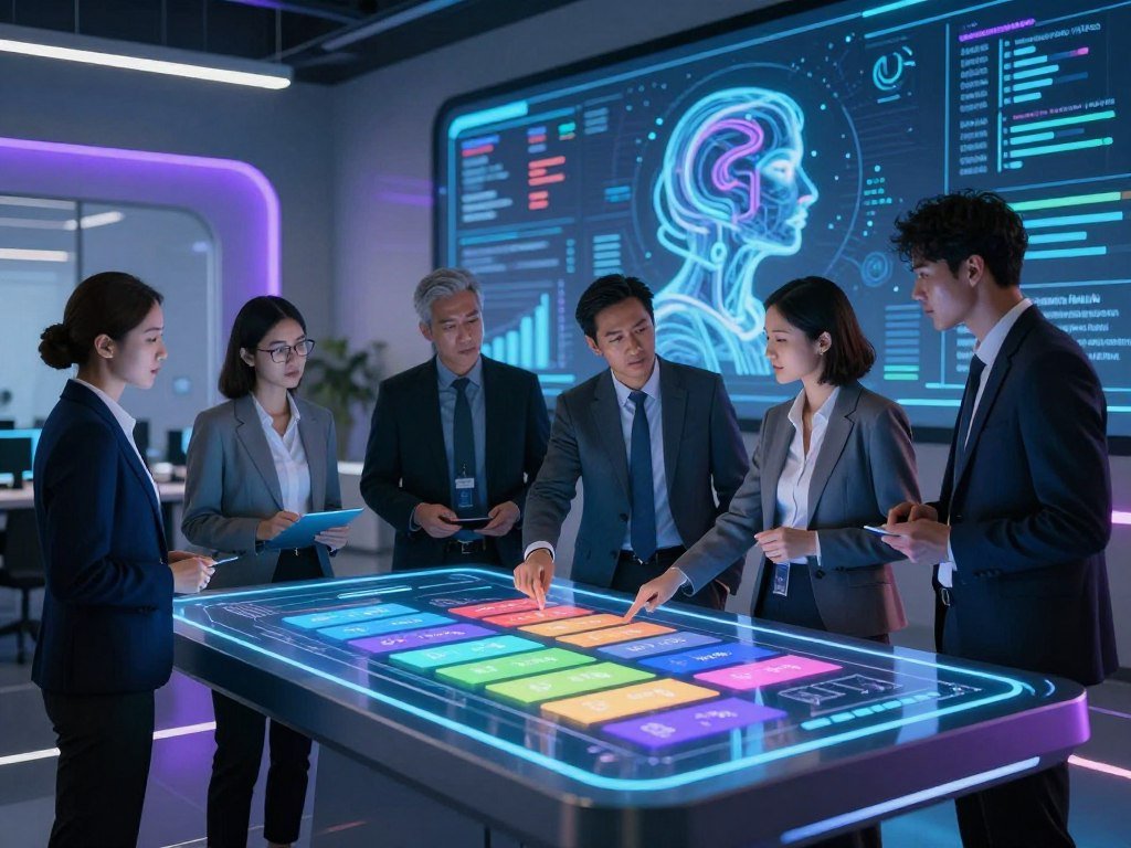 An algorithm sorts data into different recommendation groups An algorithm sorts data into different recommendation groups