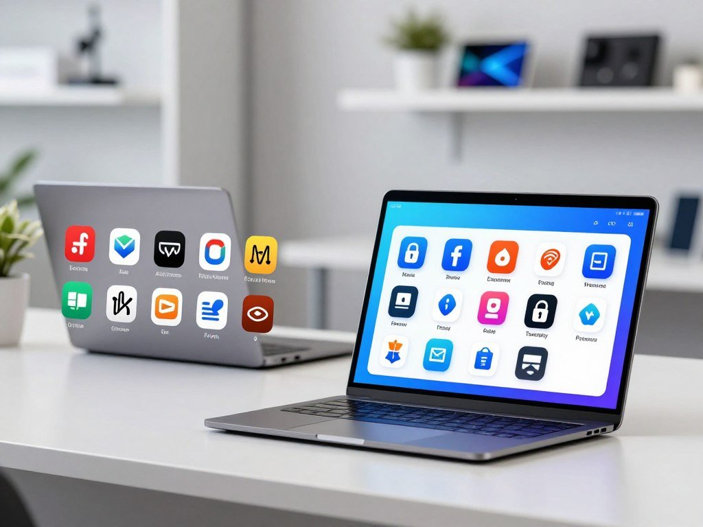 Android device beside paid and free security app choices