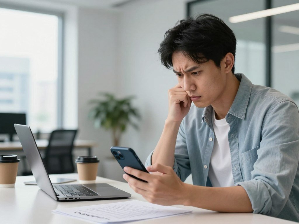 Android user checks unfamiliar apps after browser redirects Android user checks unfamiliar apps after browser redirects