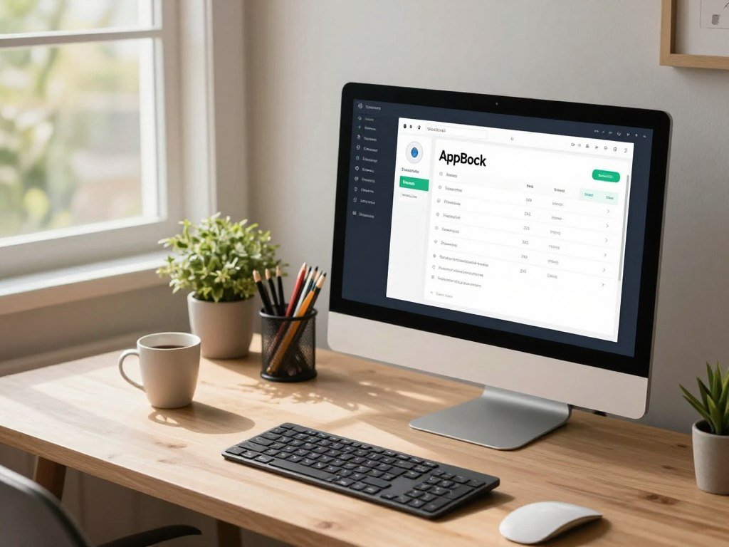 AppBlock schedule keeps work apps available during focus