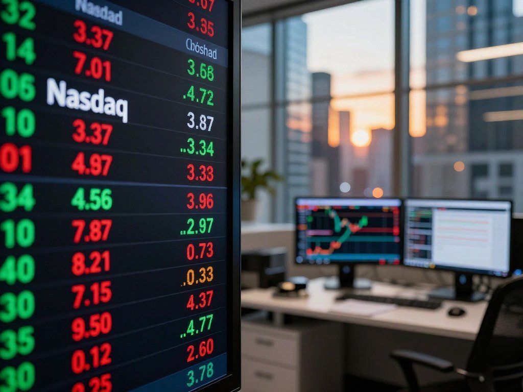 Apple Inc. shares at a dated Nasdaq closing price
