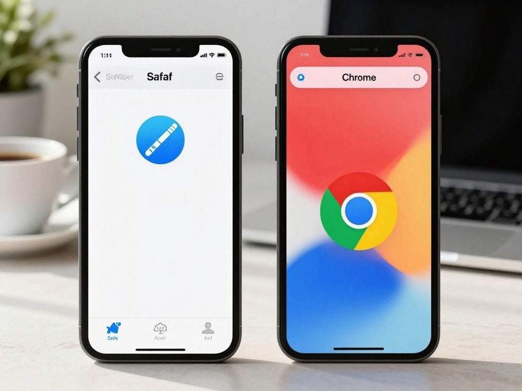 Apple WebKit rendering a webpage in two iPhone browsers Apple WebKit rendering a webpage in two iPhone browsers