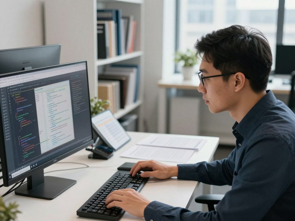 Applicant reviews software skills for Palantir Neurodivergent Fellowship