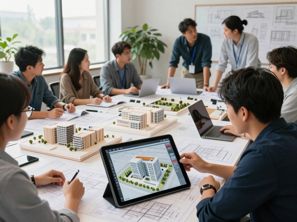 Architecture concepts from text prompts and model views Architecture concepts from text prompts and model views