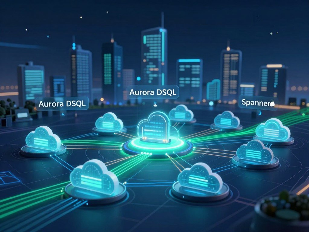 Aurora DSQL write path and Spanner replication across cloud nodes