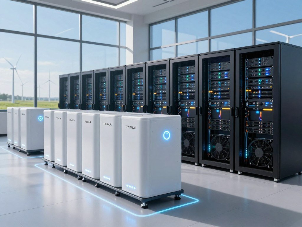 Battery energy storage helps data centers manage changing electricity needs