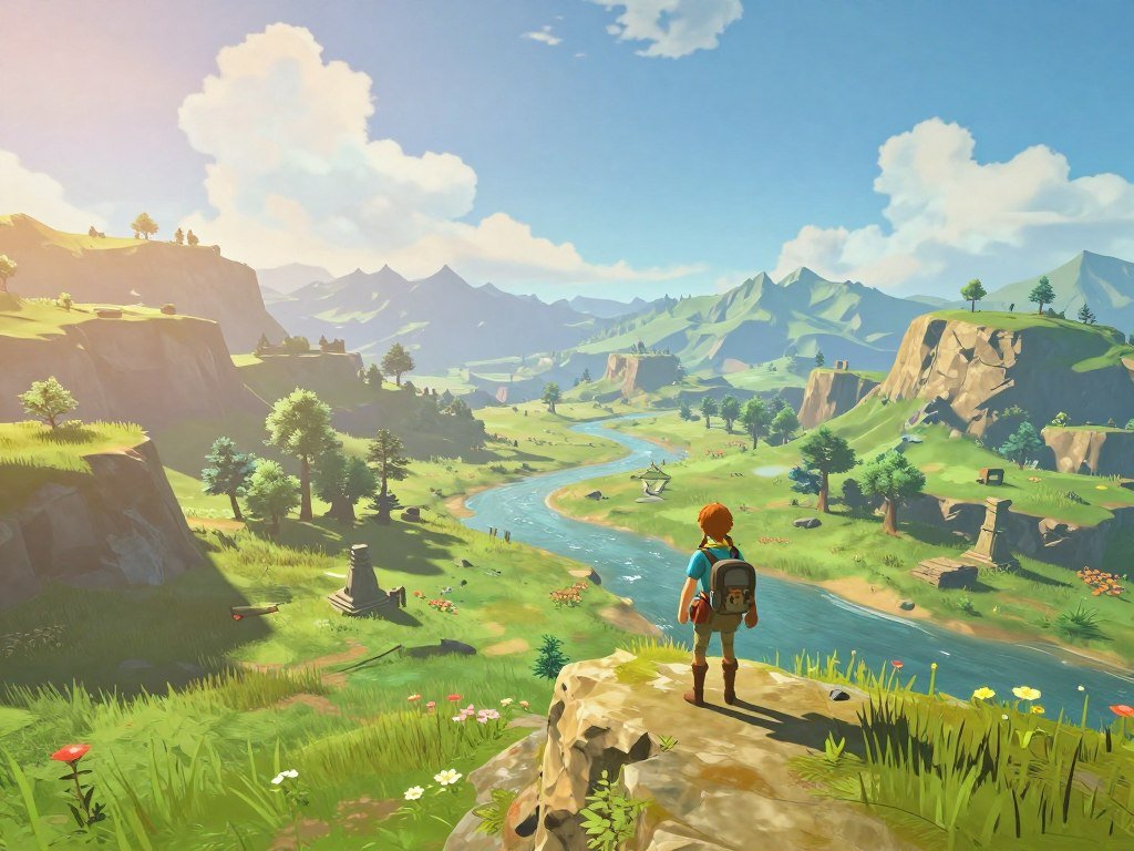 Breath of the Wild invites exploration across a wide world Breath of the Wild invites exploration across a wide world
