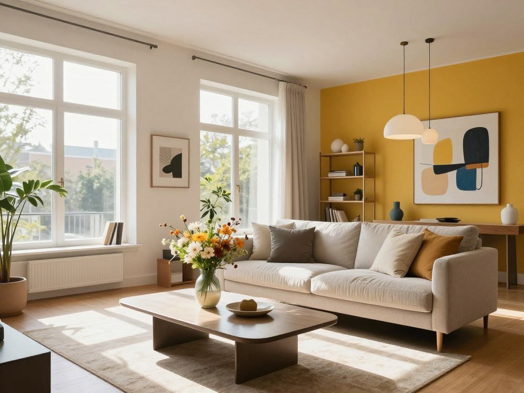 Bright room photo ready for an AI redesign Bright room photo ready for an AI redesign