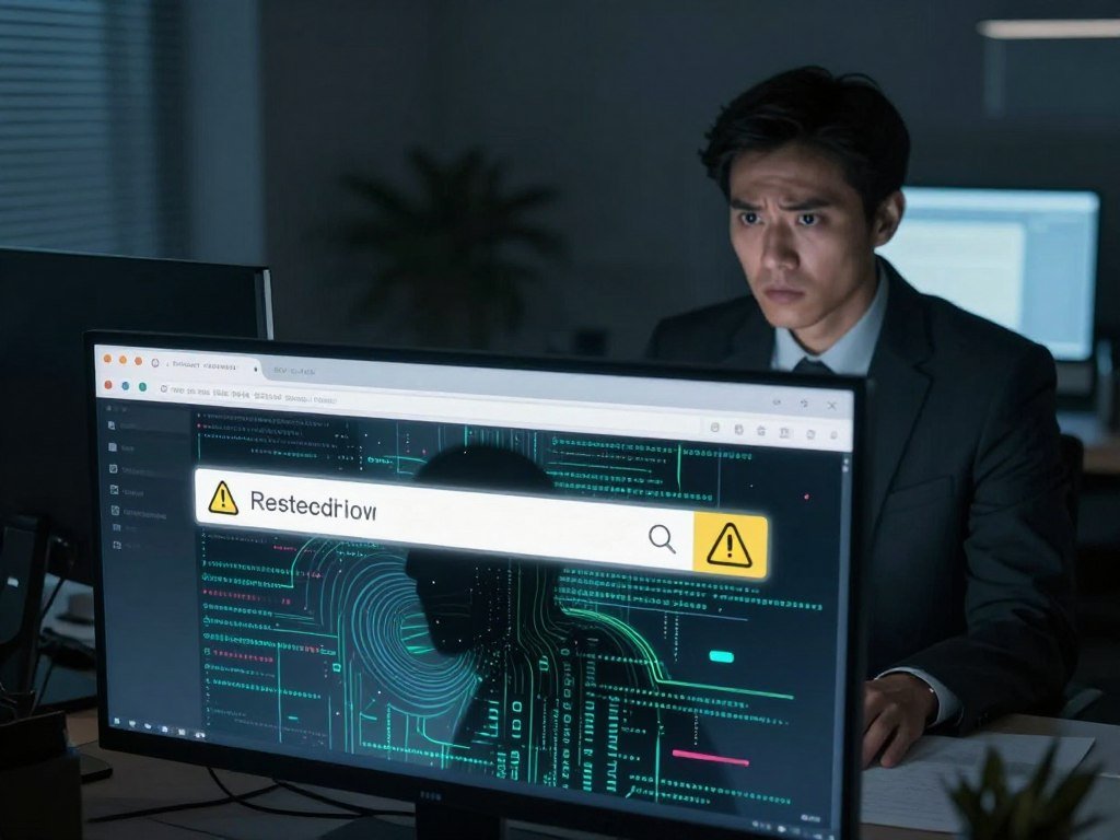 Browser search redirected by a suspicious computer program Browser search redirected by a suspicious computer program