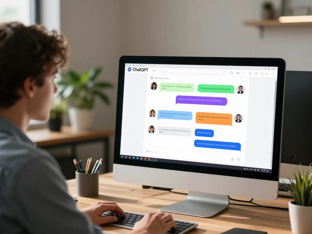 ChatGPT Free desktop app showing everyday chat and Codex