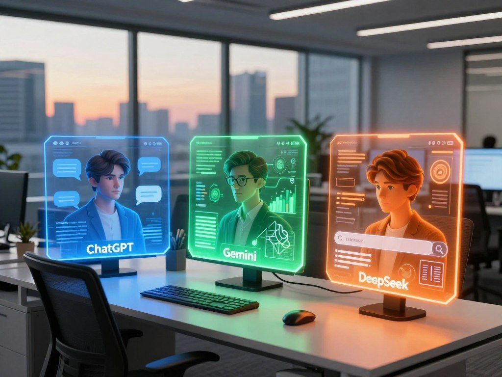 ChatGPT, Gemini, and DeepSeek compared by everyday work fit ChatGPT, Gemini, and DeepSeek compared by everyday work fit