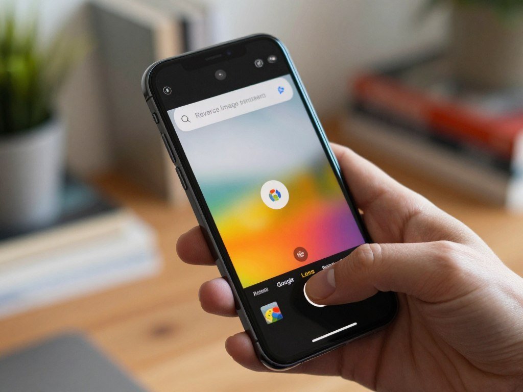 Chrome searching an online image with Google Lens on iPhone Chrome searching an online image with Google Lens on iPhone
