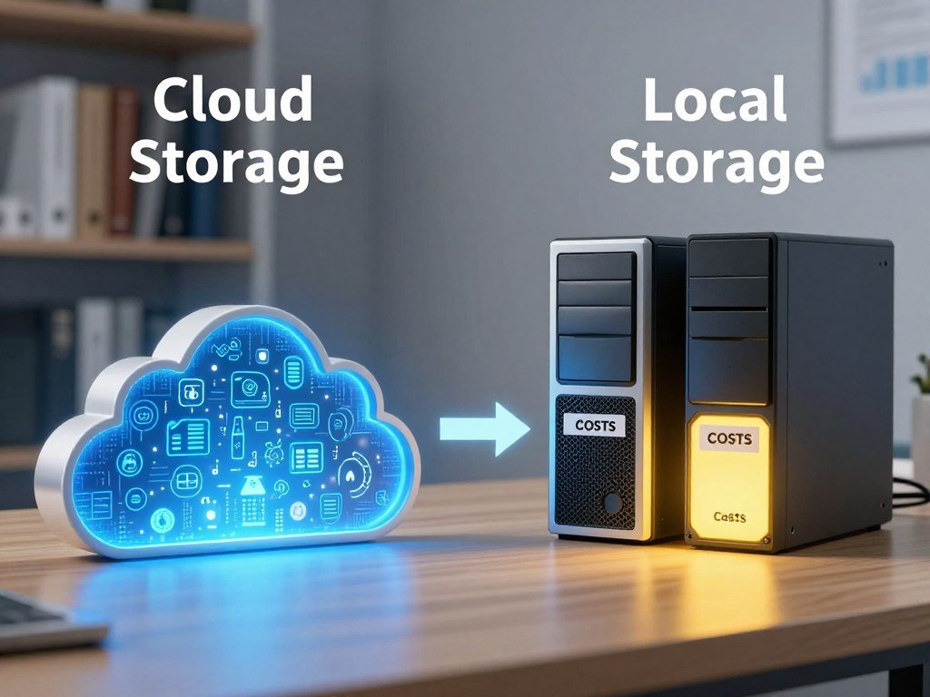 Cloud bill and local storage hardware show different cost models Cloud bill and local storage hardware show different cost models