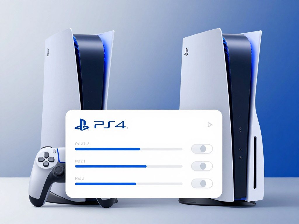 Cloud save settings showing separate PS4 and PS5 storage Cloud save settings showing separate PS4 and PS5 storage