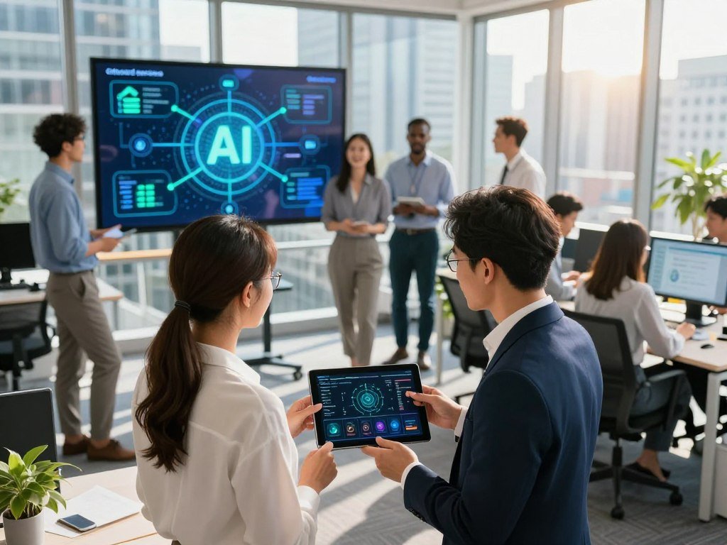 Cloud software teams connect AI services with business customers