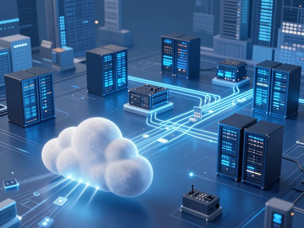 Cloud workload spreading requests across several computing systems Cloud workload spreading requests across several computing systems