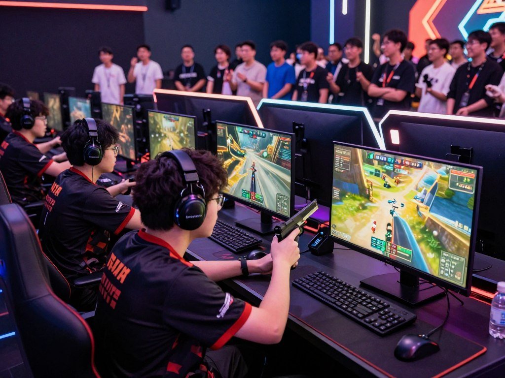 Competitive shooters reward aim, teamwork, and map knowledge Competitive shooters reward aim, teamwork, and map knowledge
