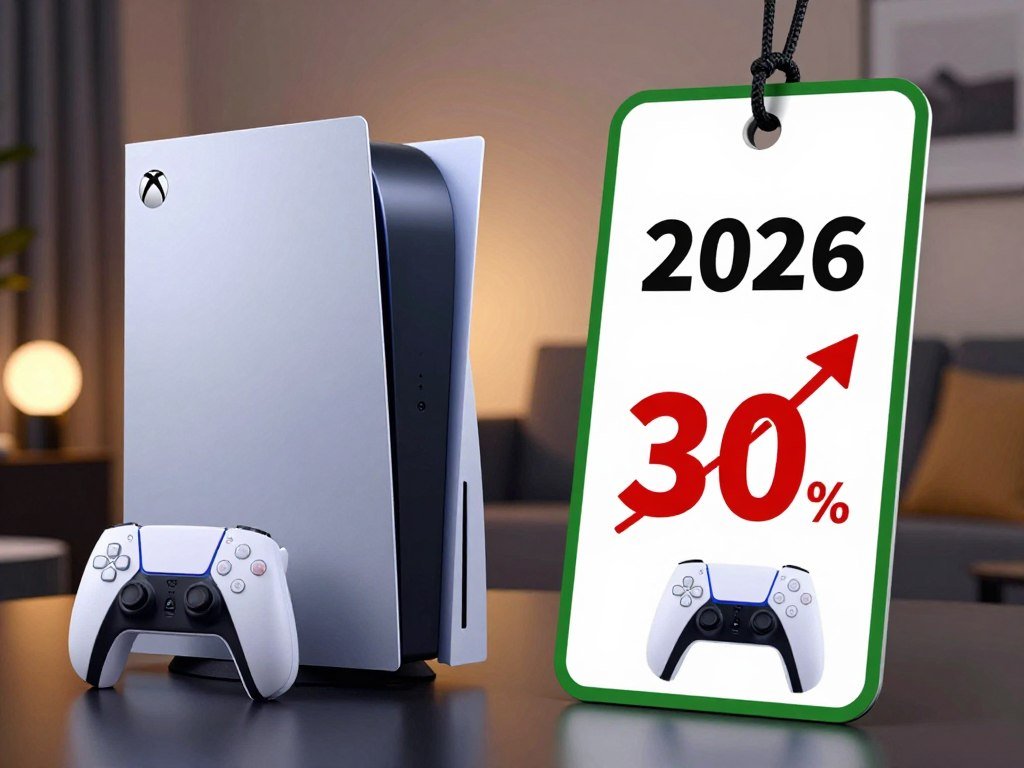 Console price tags showing separate 2026 increases
