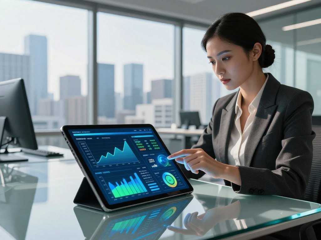 Contact and company data displayed beside sales intelligence signals