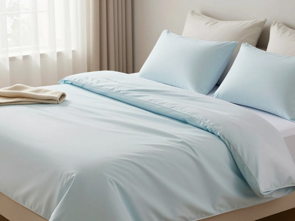 Cooling bed sheets in smooth and lightweight styles for hot sleepers Cooling bed sheets in smooth and lightweight styles for hot sleepers