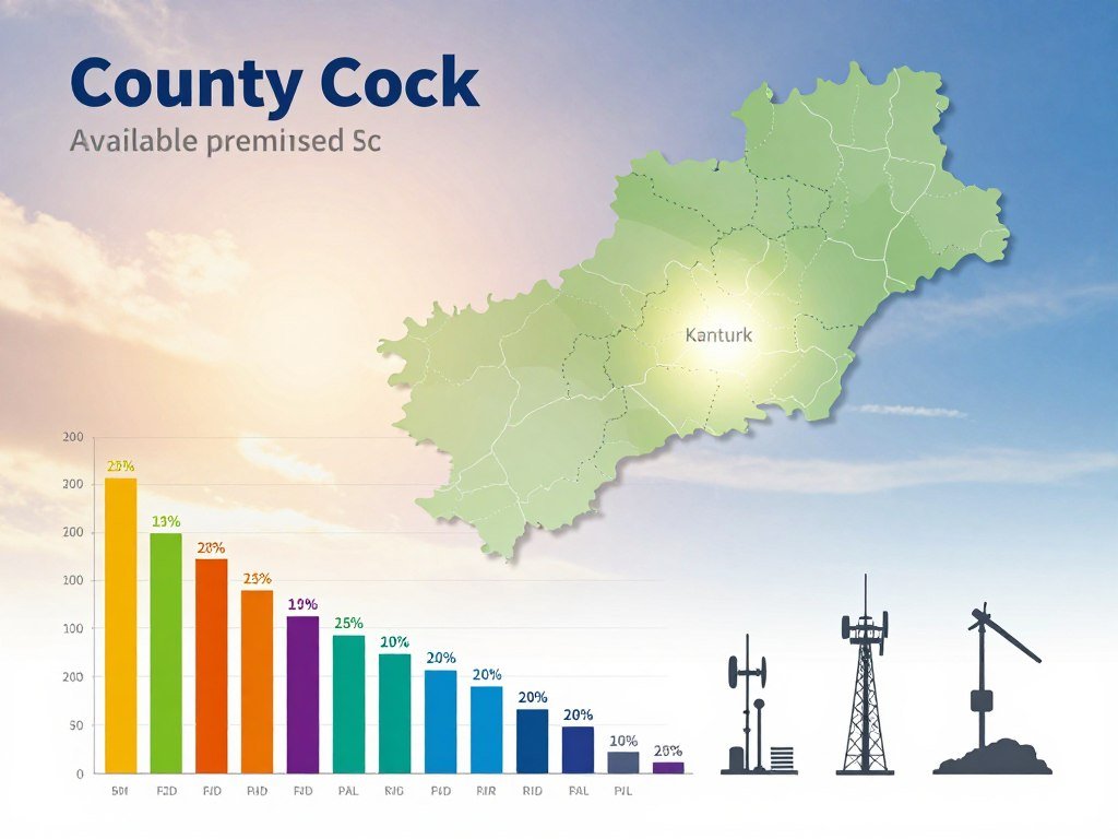 County Cork fibre rollout figures for available premises