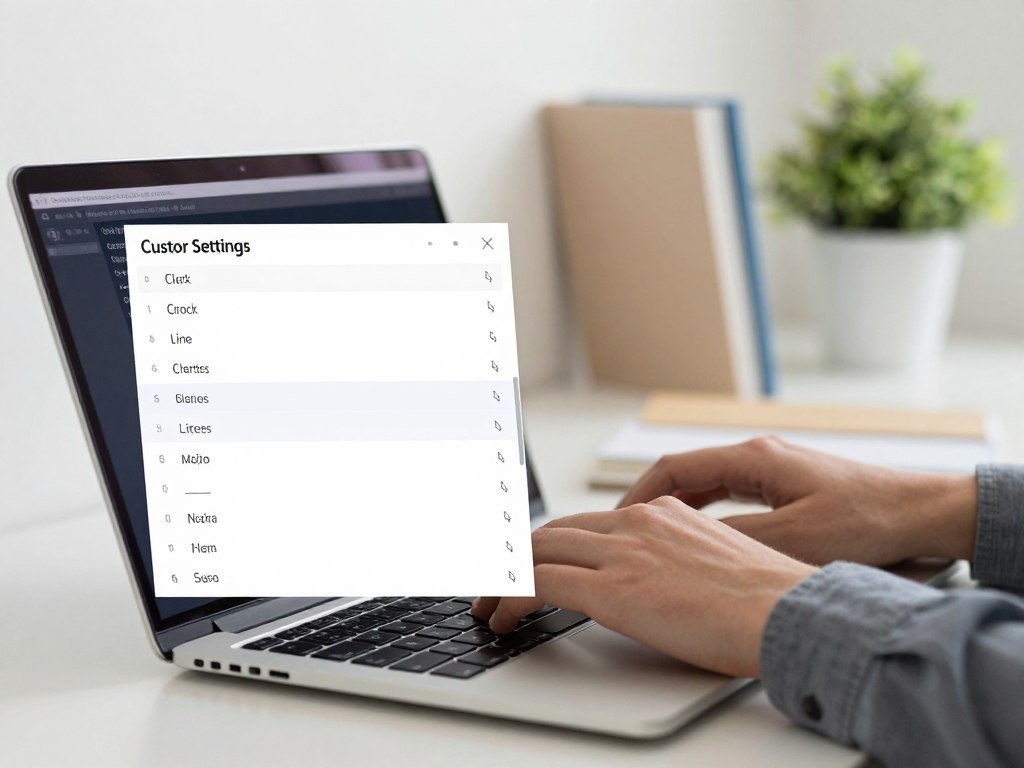 Cursor settings open for a VS Code setup import