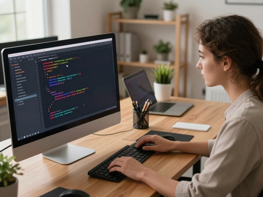 Cursor tab completions appearing beside code in an editor