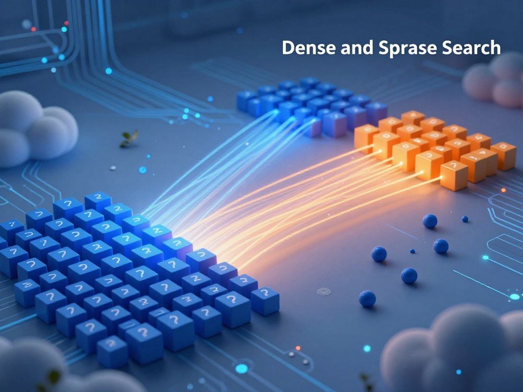 Dense and sparse search finding different policy chunks for a query Dense and sparse search finding different policy chunks for a query