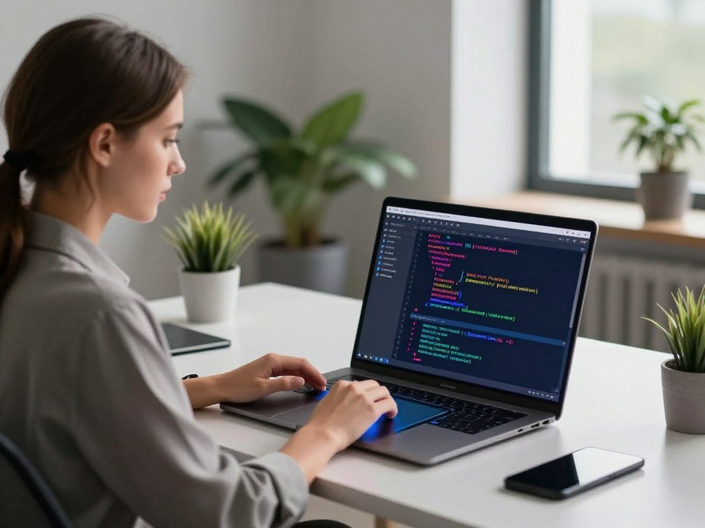 Developer opening a small project in the Windsurf editor Developer opening a small project in the Windsurf editor