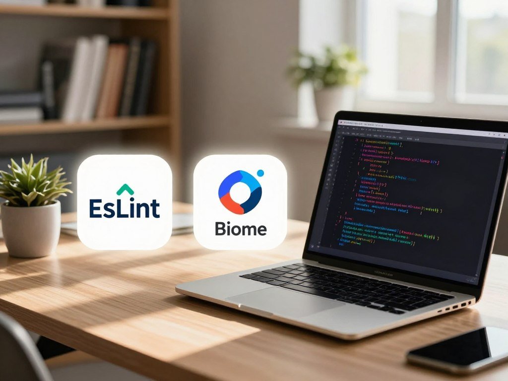ESLint, Biome, and Oxlint tools beside code files ESLint, Biome, and Oxlint tools beside code files