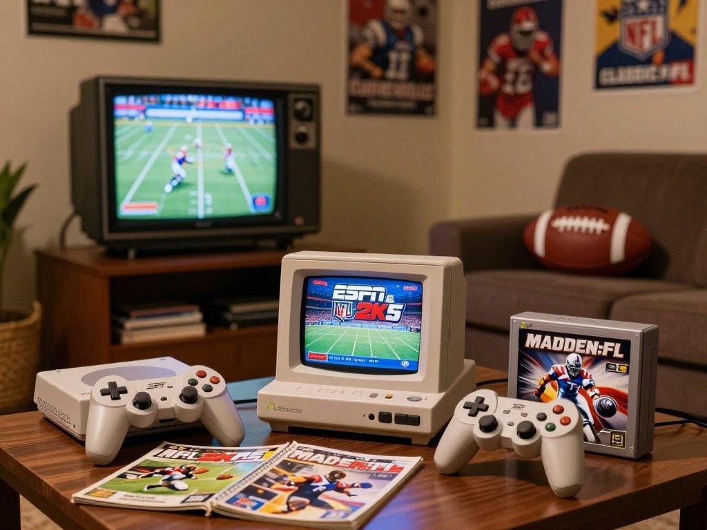 ESPN NFL 2K5 and Madden NFL games on classic consoles ESPN NFL 2K5 and Madden NFL games on classic consoles